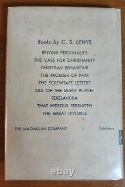 L'abolition De L'homme Par C. S. Lewis Première Édition 1947
