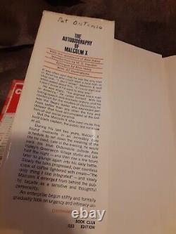 L'autobiographie De Malcolm X First Book Club Edition, 1965 Grove Press