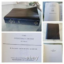 La Bible Apostolique Polyglot Première Édition 1996 Charles Van Der Pool Rare