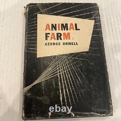 La Ferme des animaux de GEORGE ORWELL Première édition américaine 1946 Première impression
