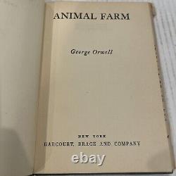 La Ferme des animaux de GEORGE ORWELL Première édition américaine 1946 Première impression