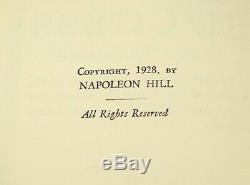 La Loi Du Succès Par Napoleon Hill 8 Livres Anciens Premier Numéro 1928