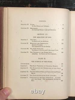 La Lumière De L'egypte Ou La Science De L'âme Et Stars T. Burgoyne 1er, 1889