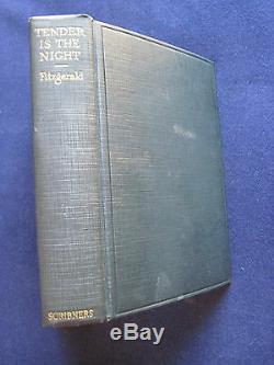 La Nuit Tendre Est Signé Par F. Scott Fitzgerald À Coscénariste 1er Ed