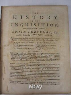 La Première Édition 1734 L'histoire De L'enquête Par J. Baker