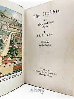 La Première Édition De Hobbit 13ème Impression Tolkien 1937 Seigneur Des Anneaux