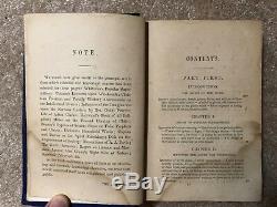La Terre Spirit, Rare 1er Ed. 1857 Emmons, Sorcière Craft Occulte Prédire L'avenir