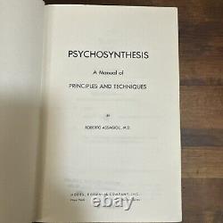 La première édition de la Psychosynthèse 1965 de Robert Assagioli