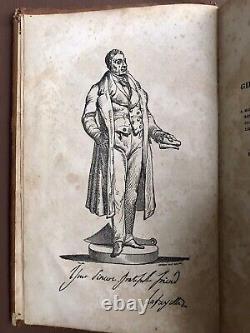 La vie de Lafayette par Ebenezer Mack (1841, relié en tissu) Première édition ancienne