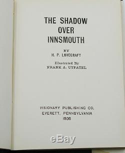 Le Cauchemar D'innsmouth P. H. Lovecraft Edition 1936 HP Horror