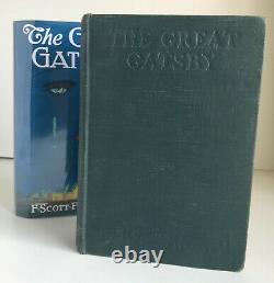 Le Grand Gatsby, True First Edition, 1925, De F. Scott Fitzgerald 1er/1er