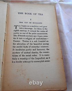 Le Livre du Thé Première Édition Anglaise 1906 Très Rare dans cette Première Édition