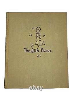 Le Petit Prince Première édition Impression ultérieure Prix de 3,75 $ sur la jaquette G3