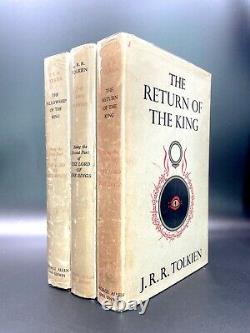 Le Seigneur Des Anneaux Première Édition Premières Impressions J. R. R Tolkien 1954 Hobbit