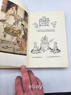 Le livre de contes de fées d'Arthur Rackham, première édition reliée en dur, 1933, George G. Harrap.