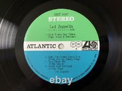 Led Zeppelin Atlantic Stereo Mt-1067 Japon Originaire Première Numéro Avec Obi