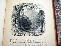 Legend Of Sleepy Hollow, C. 1880, Carnet De Croquis, Washington Irving, Specter Bridegr