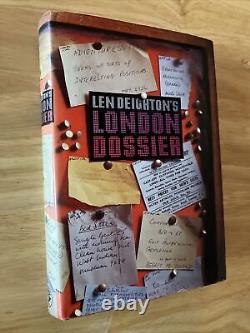 Len Deighton's London Dossier Première Edition 1967 Hc Dj