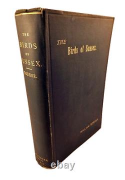 Les Oiseaux du Sussex, William Borrer, 1891, Première édition