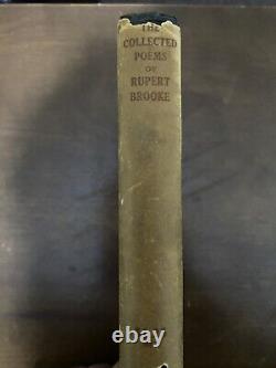 Les Poèmes Réunis de Rupert Brooke, Première Édition