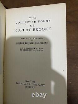 Les Poèmes Réunis de Rupert Brooke, Première Édition