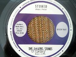 Les Rolling Stones Stoned 45 Stock Rare Copie Mint Withoriginal Manches