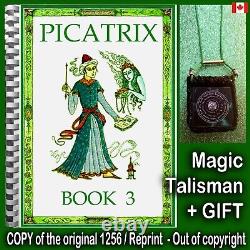 Livre Antique Magique Manuel Picatrix Talisman Pratique Sorcellerie Ésotérique