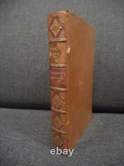 Lord Byron Première édition 1821 Pièces Deux Foscari, Caïn & Sardanapale