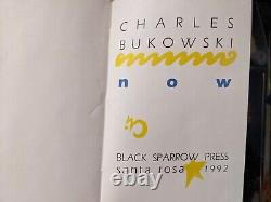 Ltd Ed Signé Par Charles Bukowski -now- Black Sparrow Press-new Year's Greeting
