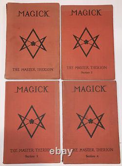 Magick In Theory And Practice, Par Aleister Crowley, 1929, 1er Ed, Occult, Oto