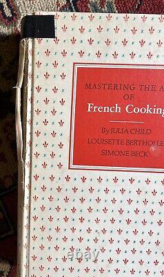 Maîtriser l'art de la cuisine française Julia Child Vol 1 PREMIÈRE ÉDITION 1961 Livre
