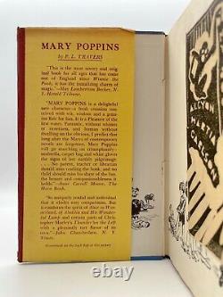 Mary Poppins Première Édition 1ère Impression P. L. Travers 1934 Film