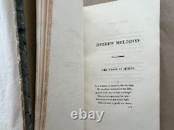 Melodies Hébraïques De Lord Byron Avec 4 Autres Vol. J Murray, 1ère Édition (1815)