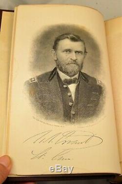 Mémoires De Personnel U. S. Grant 1885-1886 1ère Édition En Deux Vol. Guerre Civile Militaire