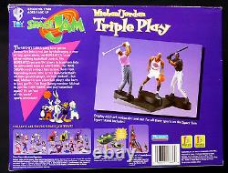 Michael Jordan Space Jam Movie 15 Talking Figure + Triple Play Box Set 1996 Wb