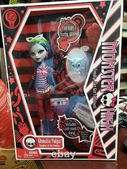 Monster High Gholia Yelps Poupée De Première Édition Avec Journal & Owl 2010 Mattel Nrfb E2