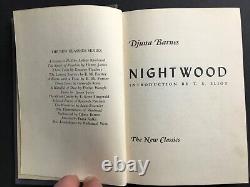 Nightwood 1937 Première Édition De Djuna Barnes Avec Introduction De T. S. Eiiot