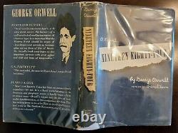 Nineteen Huit-quatrième 1984 George Orwell, 1er Am. Edition, 19e Édition, Hb, Dj