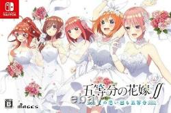 Nouvelle Nintendo Switch The Quintessential Quintuplets First Limited Edition Japon