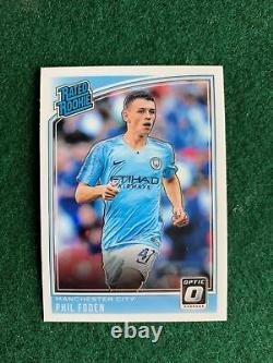 Phil Foden Donruss Optic Rookie Card #179 Manchester City Rc