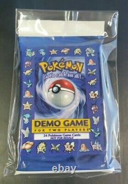 Pokemon Sealed Demo Pack! Booster Pokemon Original Utilisé Pour La Promotion Tcg