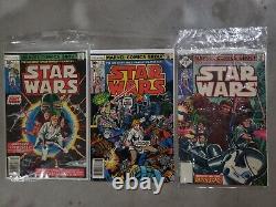 Première Édition De Star Wars Comic Original 1977 No. 1, Numéro 1. 2, Numéro 2. 3 New Mint Lot