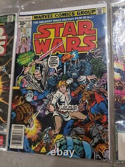 Première Édition De Star Wars Comic Original 1977 No. 1, Numéro 1. 2, Numéro 2. 3 New Mint Lot