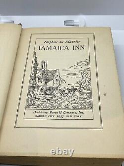 Première Édition Jamaica Inn By Daphne Du Maurier 1936 Doubleday Doran