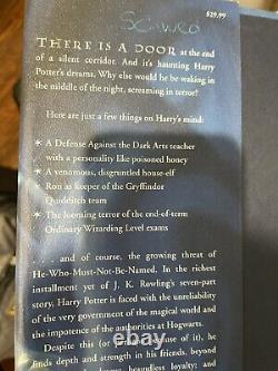 Première Édition Première Impression Harry Potter Et L'ordre Du Phoenix