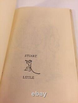 Première Édition! Stuart Little Par E. B. Première Édition Blanche, Hc 1945