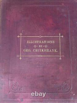Première édition Illustrations de Cruikshank par Geo Cruikshank Livre rare 1870