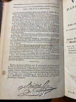 Première édition Voyage dans la Haute et Basse Égypte 1793