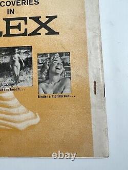 Première édition du magazine REX, parution d'octobre 1957, volume 1 numéro 1, de belles trouvailles vtg.