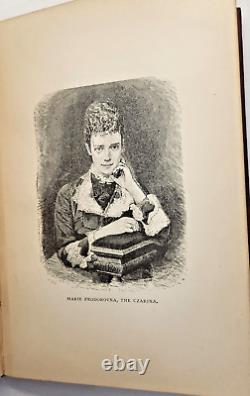 Première édition originale 1887 Filles royales et Cours royaux de Mrs Sherwood Relié